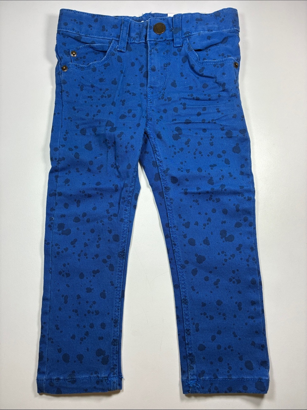 H&M Blue Splatter-Print Jeans for Kids